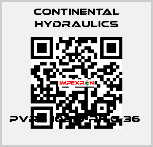 PVR6 10B10-RF-0-36  Continental Hydraulics