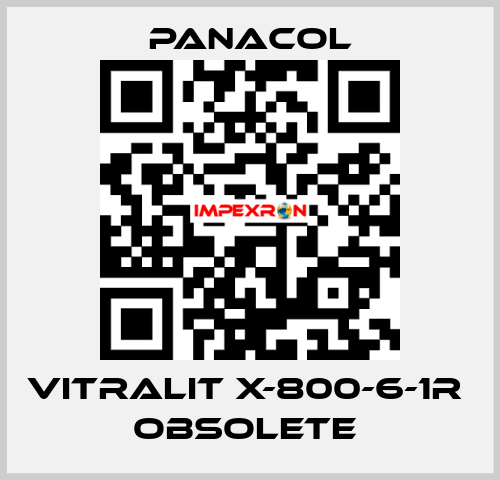 VITRALIT X-800-6-1R  Obsolete  Panacol