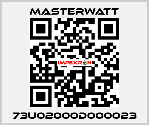 73U02000D000023 Masterwatt