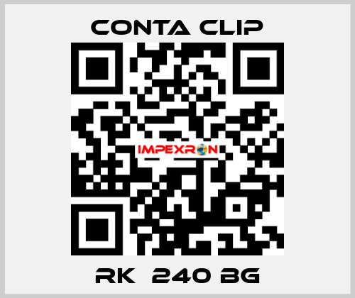 RK  240 BG Conta Clip