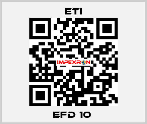 EFD 10  Eti