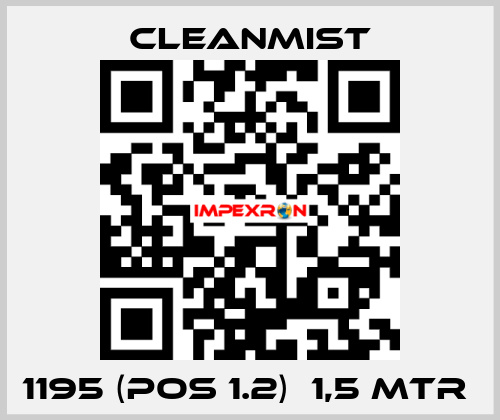 1195 (pos 1.2)  1,5 mtr  CleanMist