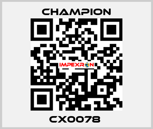 cx0078  Champion