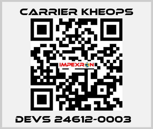 DEVS 24612-0003   Carrier Kheops