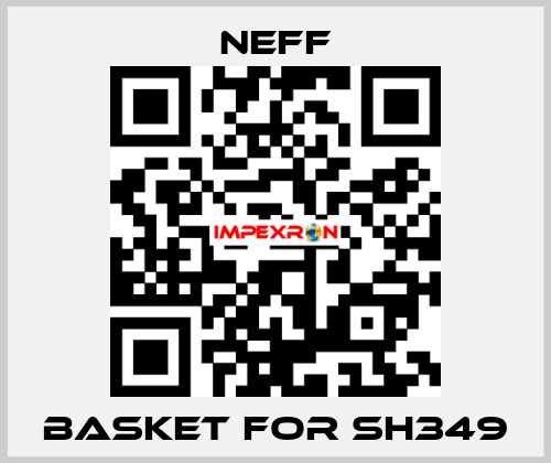 basket for SH349 Neff