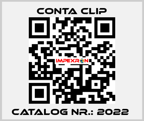 CATALOG NR.: 2022  Conta Clip