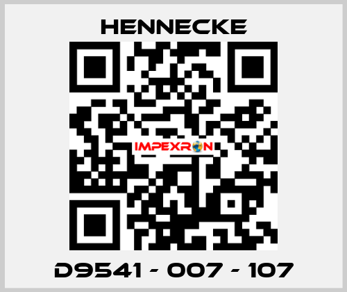 D9541 - 007 - 107 Hennecke