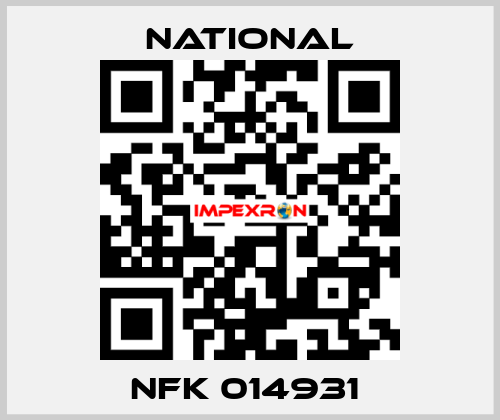 NFK 014931  National