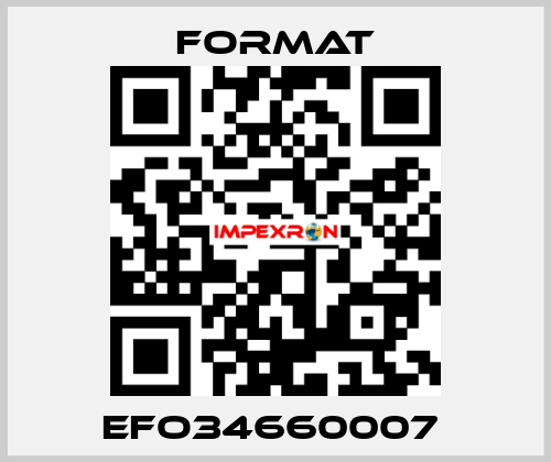 EFO34660007  Format