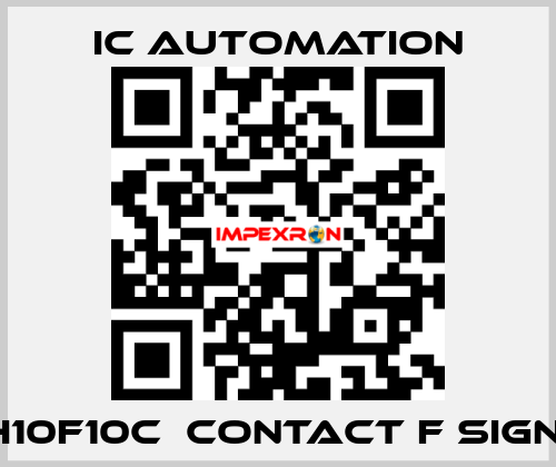 H10F10C  Contact F sign  ic automation