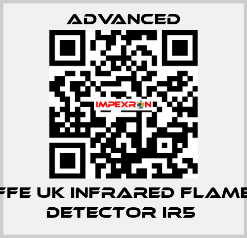 Ffe UK Infrared Flame Detector IR5  Advanced