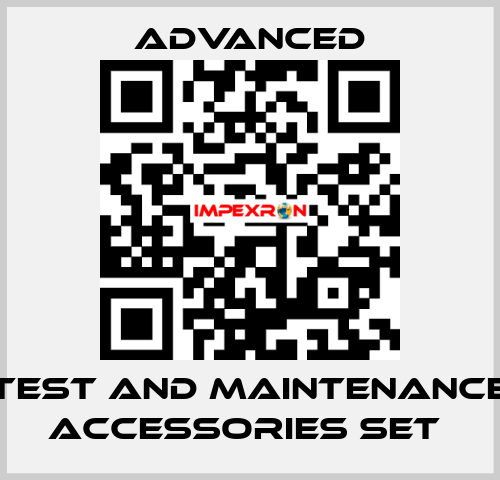 Test and Maintenance Accessories Set  Advanced