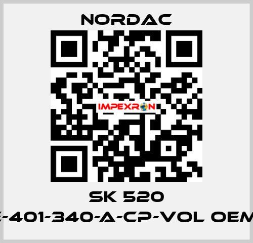 SK 520 E-401-340-A-CP-VOL OEM  NORDAC