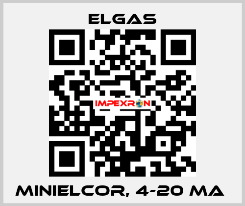 miniELCOR, 4-20 mA  ELGAS