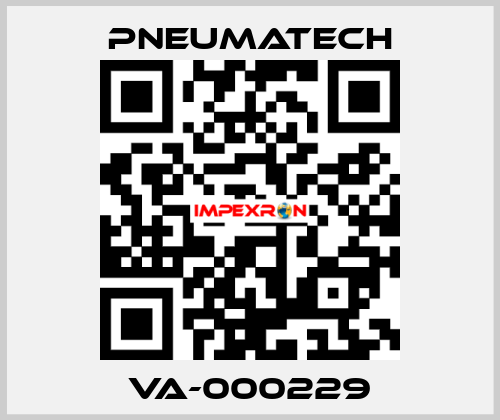 VA-000229 Pneumatech