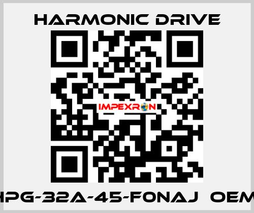 HPG-32A-45-F0NAJ  OEM  Harmonic Drive