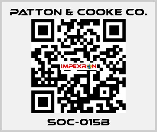 SOC-015B Patton & Cooke Co.