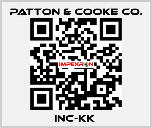 INC-KK  Patton & Cooke Co.