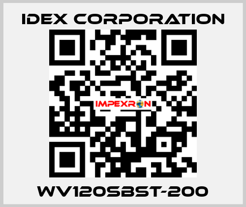 WV120SBST-200 IDEX Corporation