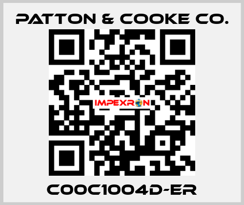 C00C1004D-ER Patton & Cooke Co.