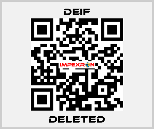 deleted Deif