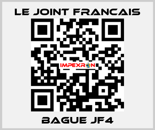 BAGUE JF4 LE JOINT FRANCAIS