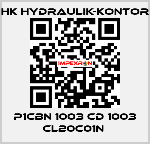 P1CBN 1003 CD 1003 CL20C01N  HK HYDRAULIK-KONTOR