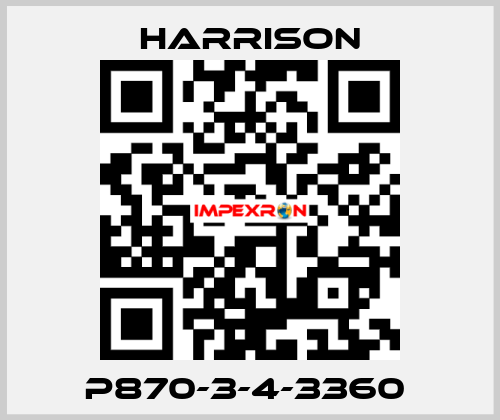 P870-3-4-3360  Harrison