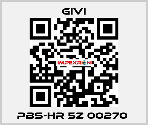 PBS-HR 5Z 00270  Givi