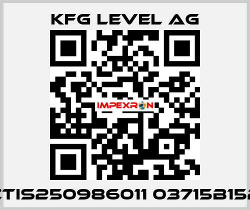 ZTIS250986011 03715B152 KFG Level AG