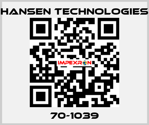 70-1039 HANSEN TECHNOLOGIES