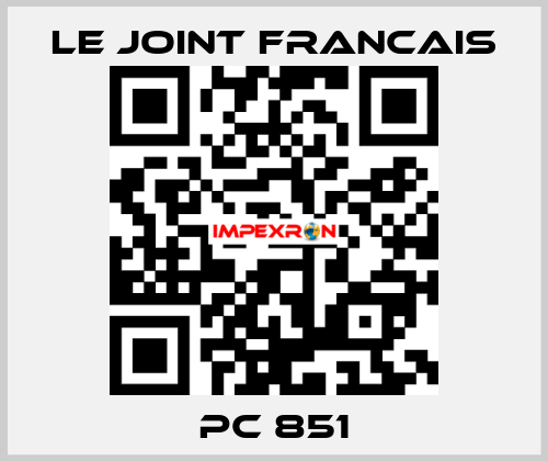 PC 851 LE JOINT FRANCAIS