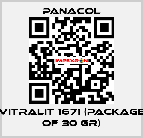 Vitralit 1671 (package of 30 gr) Panacol