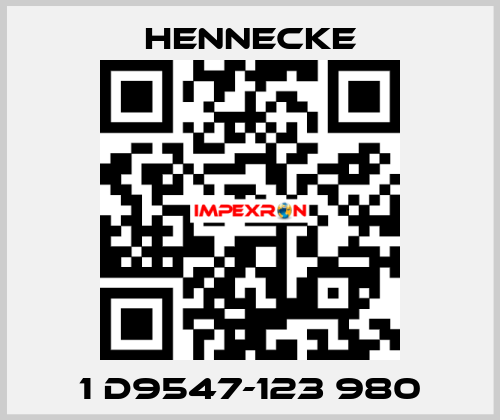 1 D9547-123 980 Hennecke