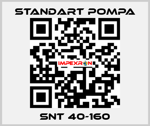 SNT 40-160 STANDART POMPA