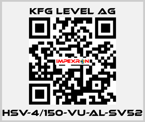 HSV-4/150-VU-AL-SV52 KFG Level AG