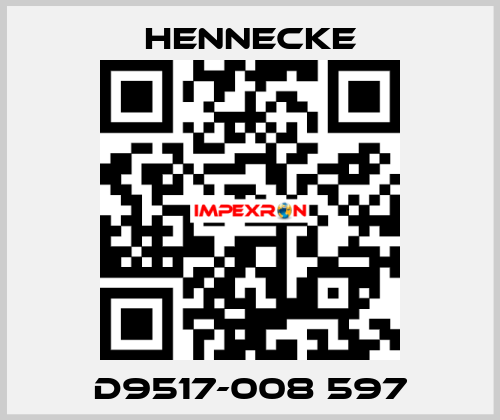 D9517-008 597 Hennecke