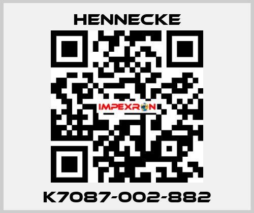 K7087-002-882 Hennecke