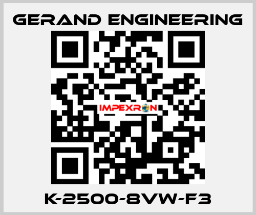 K-2500-8VW-F3 Gerand Engineering