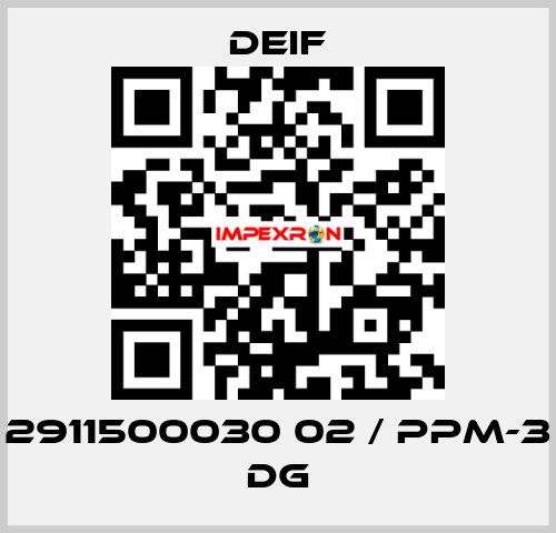 2911500030 02 / PPM-3 DG Deif