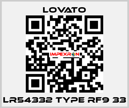 LR54332 Type RF9 33 Lovato