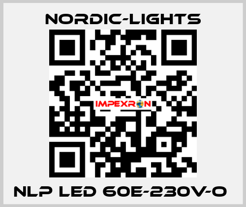 NLP LED 60E-230V-O  nordic-lights