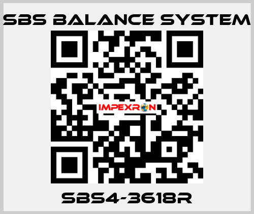 SBS4-3618R SBS BALANCE SYSTEM