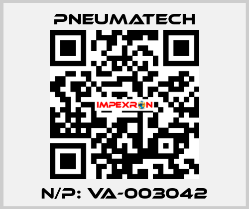 N/P: VA-003042 Pneumatech