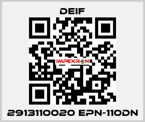 2913110020 EPN-110DN Deif