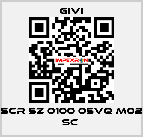 SCR 5Z 0100 05VQ M02 SC  Givi