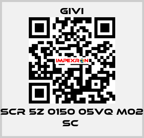 SCR 5Z 0150 05VQ M02 SC  Givi