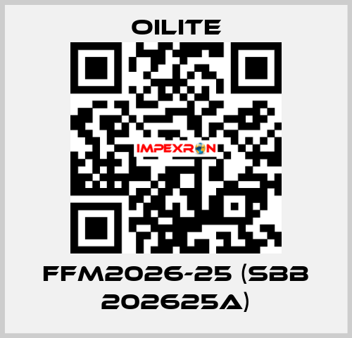 FFM2026-25 (SBB 202625A) Oilite