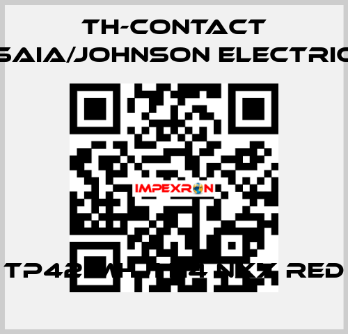 TP42 MHJ1 H4 NXX RED TH-Contact (Saia/Johnson Electric)