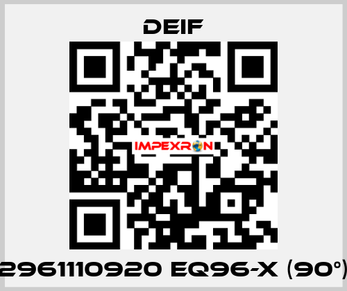 2961110920 EQ96-x (90°) Deif